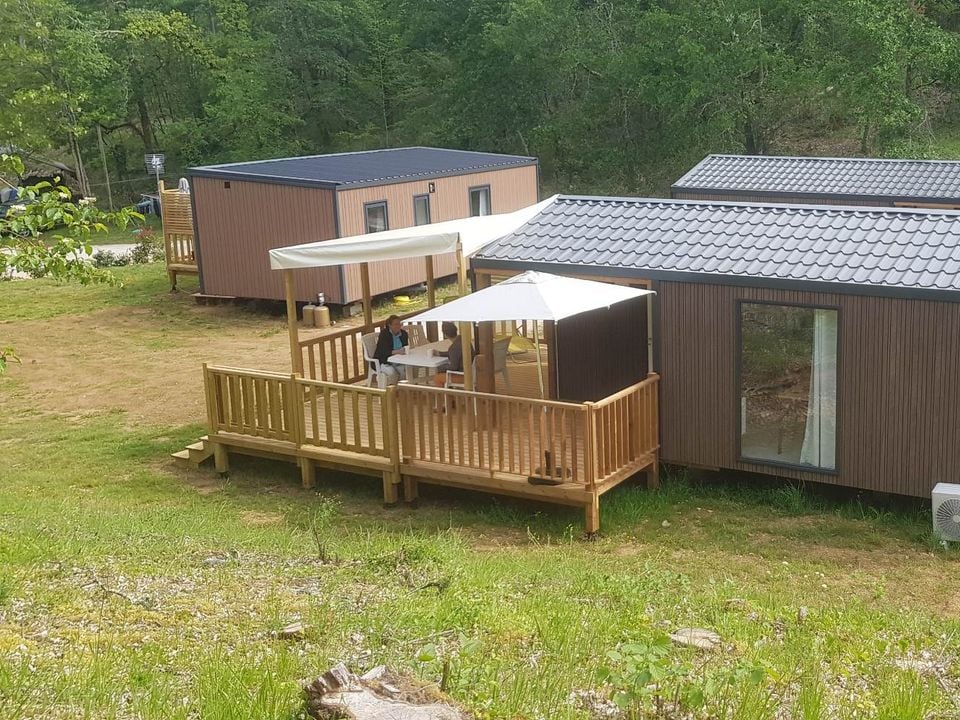La Castillonderie - Mobil home - Mobilhome 4 personnes - Confort 2 chambres - 30m² - Climatisation + TV