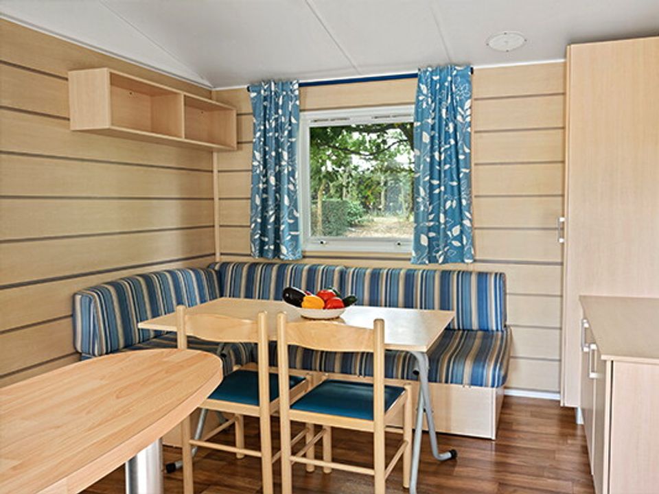 Château de la Forêt - Mobil home - Mobilhome 6 personnes - Mobil-home | Comfort XL | 2 Ch. | 4/6 Pers. | Terrasse surélévée non couverte