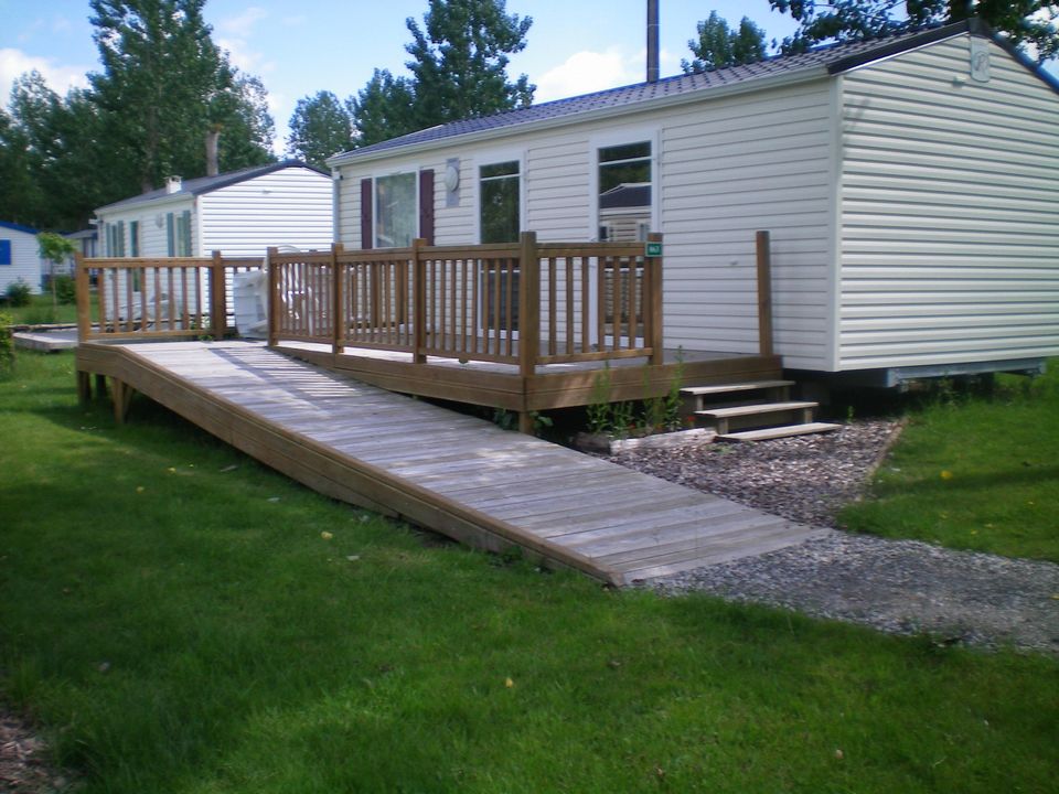 Campilô - Mobil home - Mobilhome 4 personnes - Cottage 2 FEUILLES - 2 chambres - Equipé pour personne à mobilité réduite