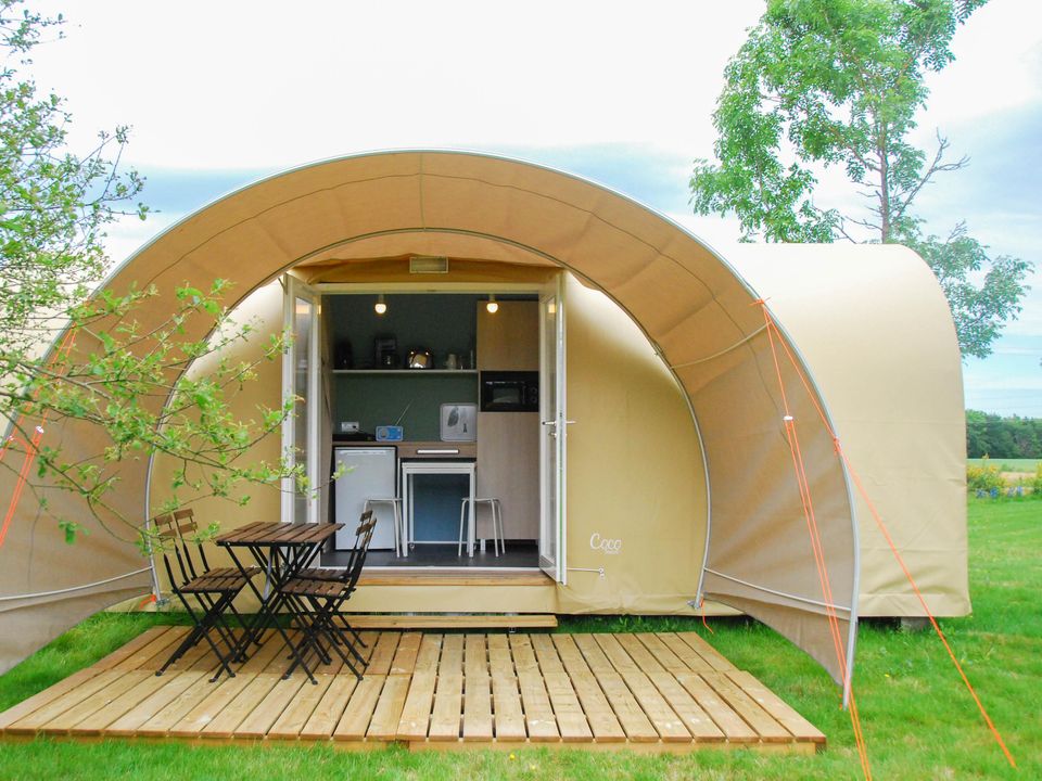 Domaine de l’Oiselière - Bungalow - Bungalow toilé 4 personnes - COCO LODGE, sans sanitaires