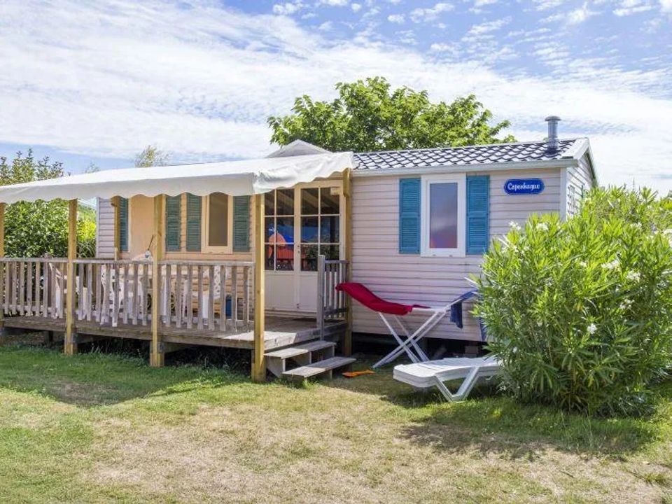 Camping Club Verébleu - Mobil home - Mobilhome 8 personnes - C- Mobil-home Baltique - 3 chambres