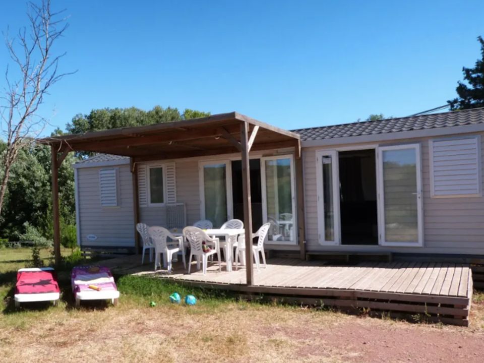 Les Cigales - Mobil home - Mobilhome 8 personnes - INDIANA PREMIUM