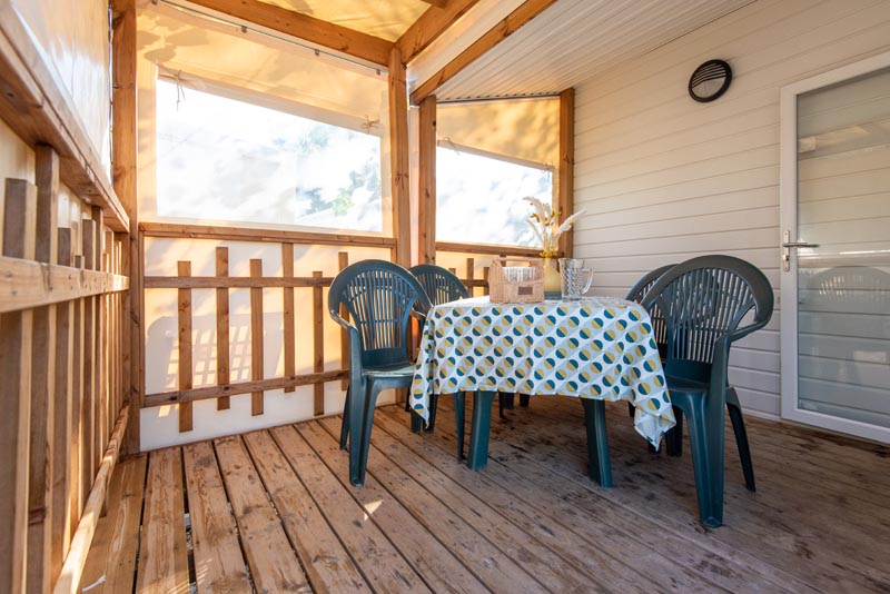 Camping Club Le Littoral - MS Vacances - Mobil home - 4p - Cottage Azur CONFORT climatisé