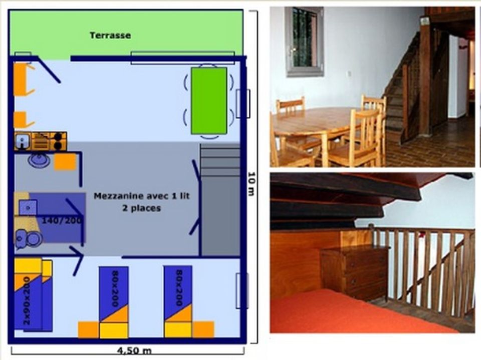 Benista - Mobil home - Appartement 6 personnes