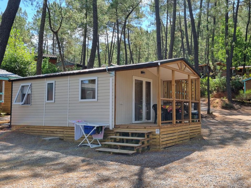 Bois Simonet - Mobil home - Mobilhome 5 personnes - LAURIER - 2 chambres