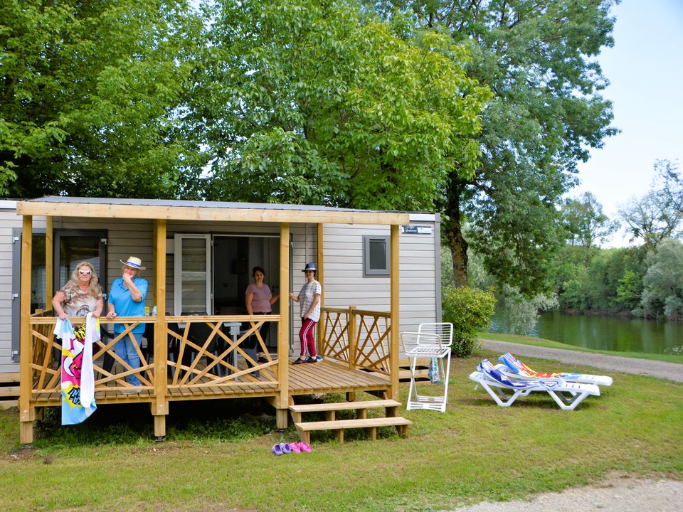 Les Bords de Loue - Mobil home - Mobilhome 6 personnes - Mobil Home 28/30m² - 2 chambres 4/6 pers.