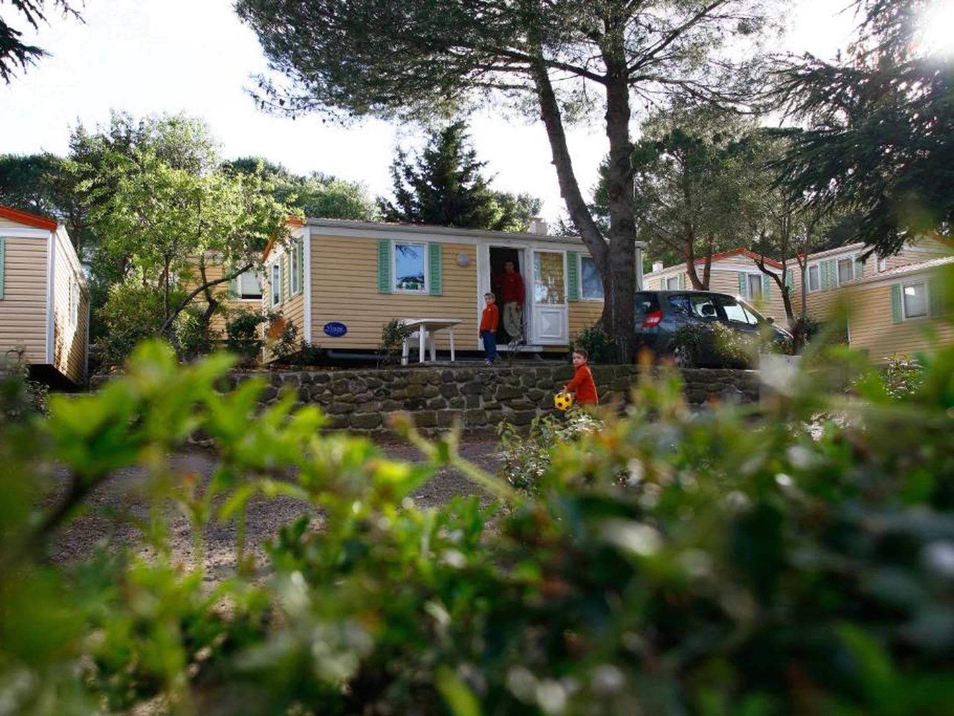 Domaine Résidentiel de plein-air La Pinède - Mobil home - Mobil home 8 pers.