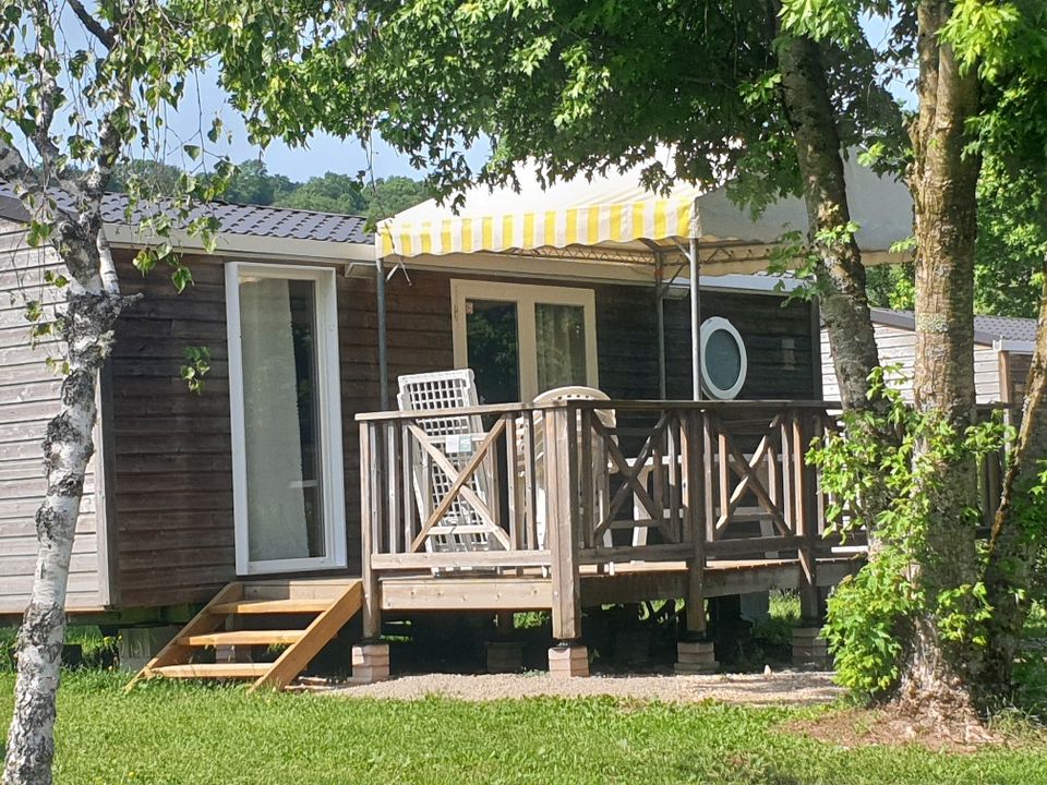 Domaine de l'Epinette - Mobil home - Mobilhome 6 personnes - Cottage Loggia