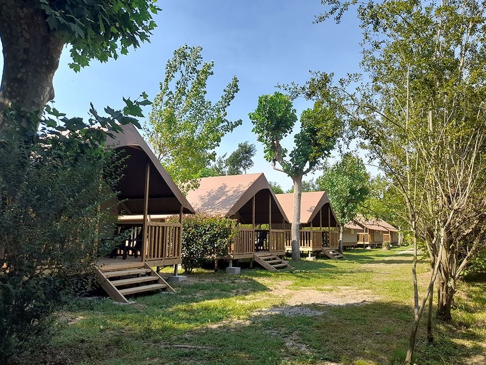 d'Ibarron - Mobil home - Hébergement 5 personnes - Tente lodge AVEC sanitaires