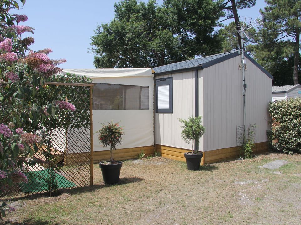 Le Braou - Mobil home - Mobilhome 8 personnes - Privilège 40m² - 3 chambres - Clim - 2 TV - LV - Four