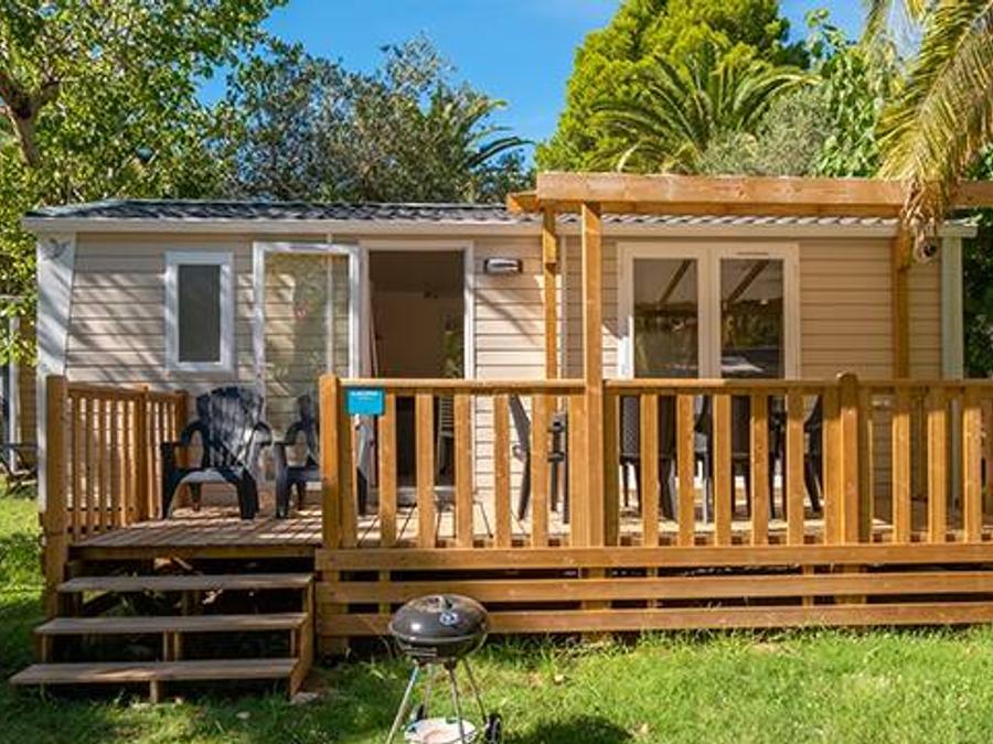 Vranjica Belvedere - Mobil home - Mobilhome 6 personnes - Comfort | 3 Ch. | 6 Pers. | Terrasse surélevée | Clim.