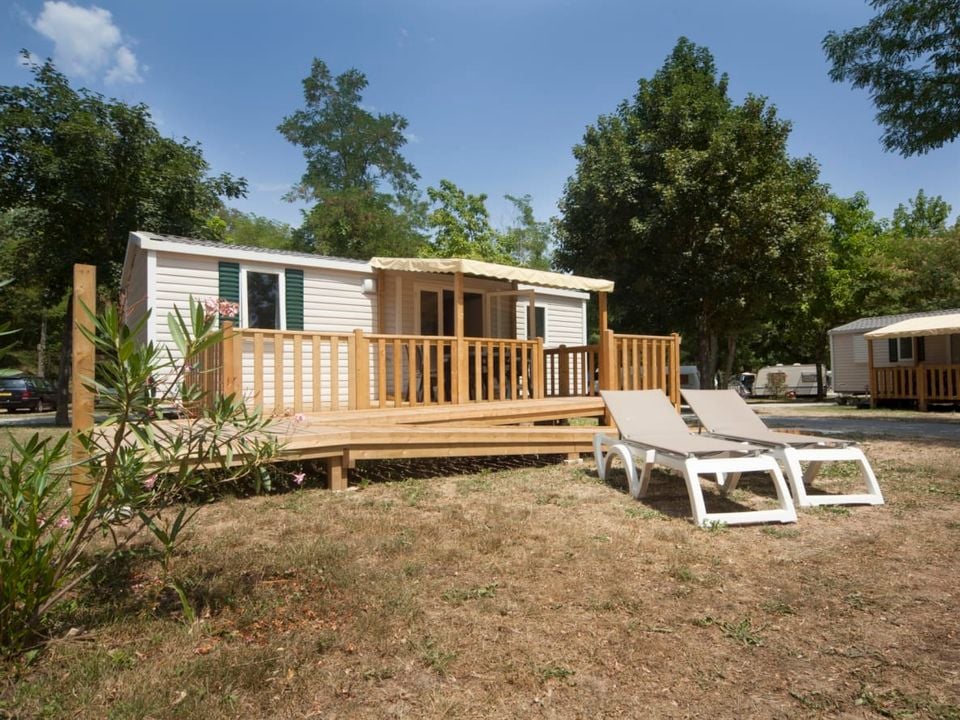 La Bastide en Ardèche  - Mobil home - Mobilhome 4 personnes - accessible aux personnes handicapées Marronnier