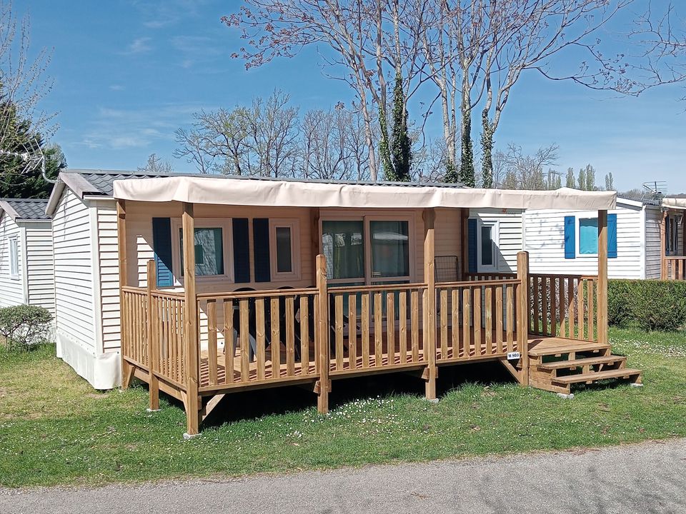 Le Lac - Mobil home - Mobilhome 6 personnes - Cottage 3 chambres clim