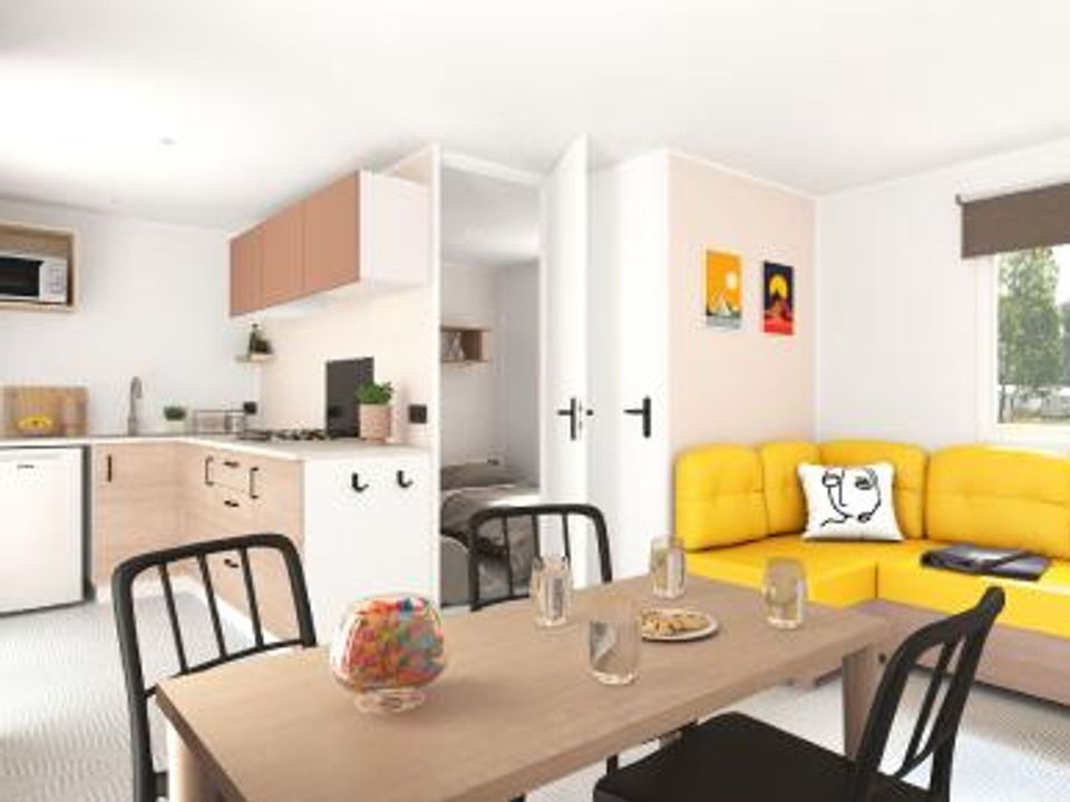 Le Panoramic - Mobil home - Mobilhome 4 personnes - Mobil-home Privilège 2ch - TV - 29m²