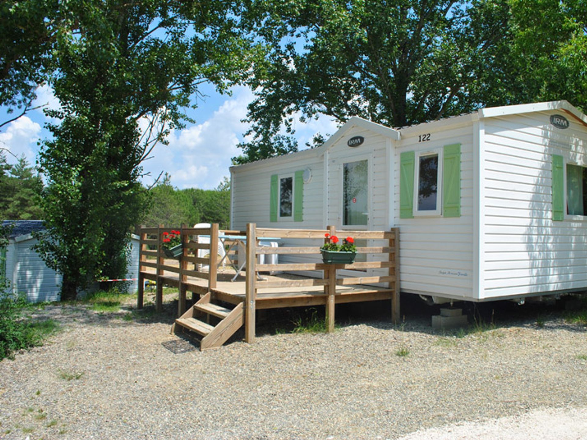 Lac de Thoux - Mobil home - LOGGIA CLASSIC 37m² - terrasse non couverte