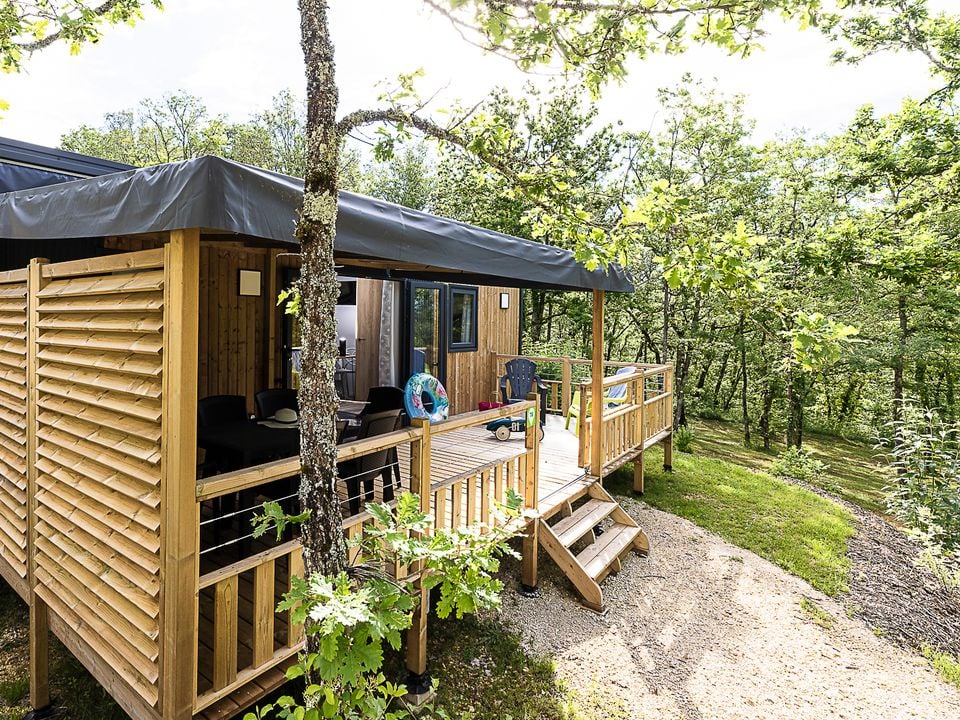 Les Hirondelles - Mobil home - Mobilhome 6 personnes - Premium Lacave - 2 ch - TV - clim - LV - 2 SDB