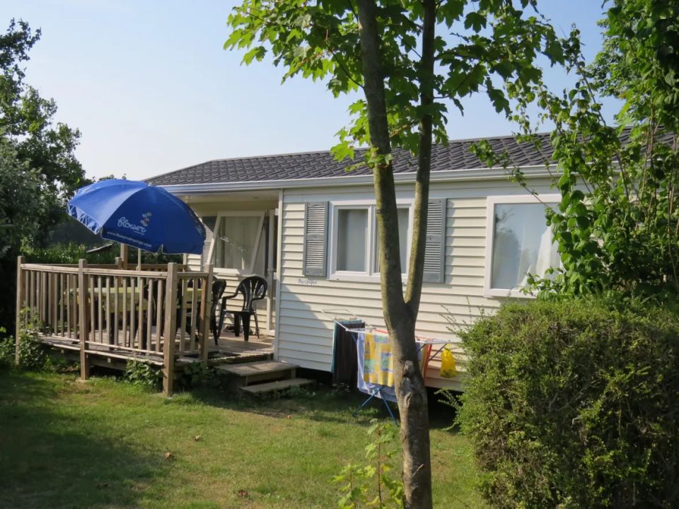Le Haut Dick - Mobil home - Mobilhome 4 personnes - CONFORT 25m² - (4pers) - 2 chambres + 1SDB + WC + TV + Terrasse semi-couverte