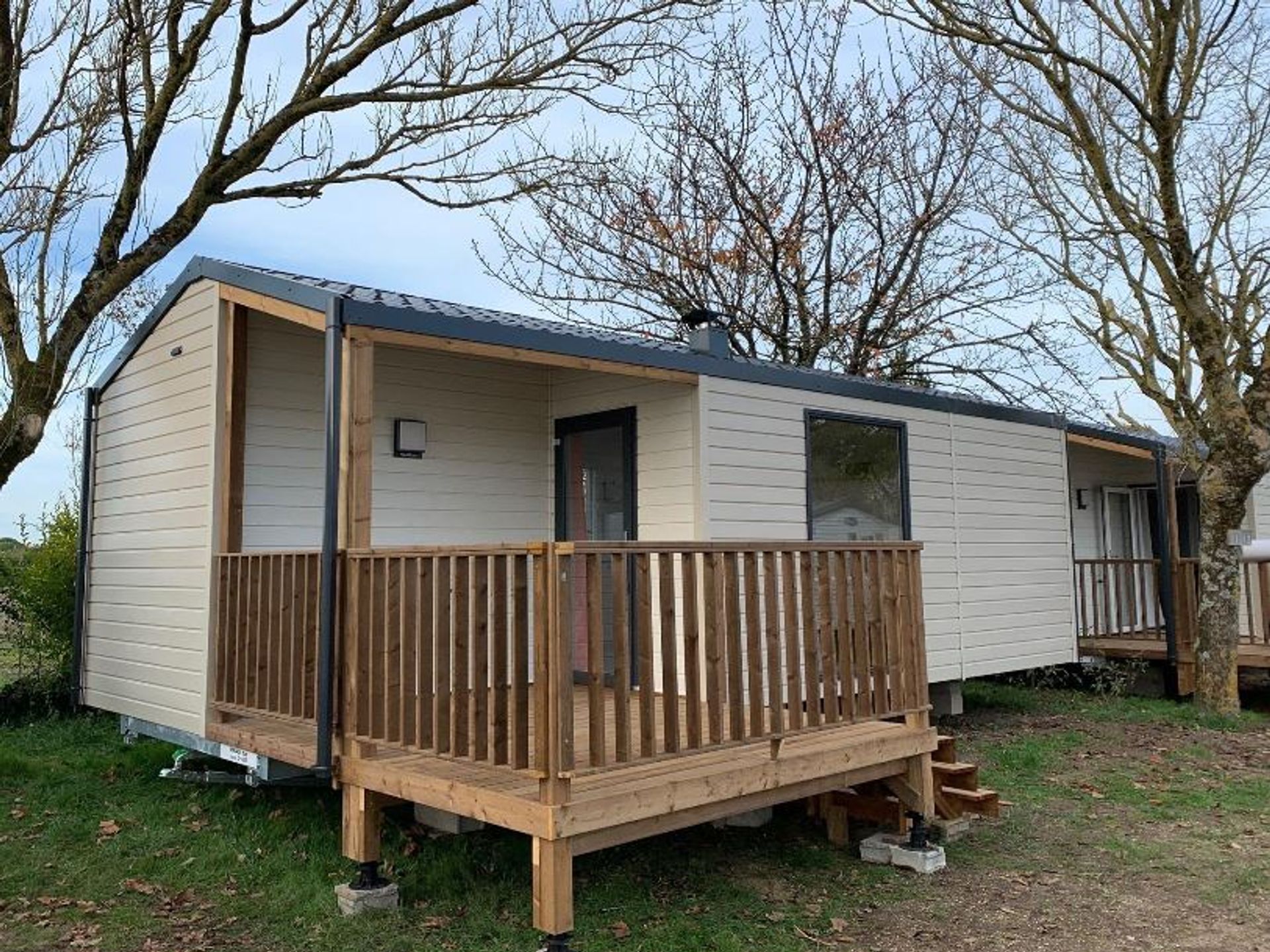 Le Petit Pont - Mobil home - Mobile-home 25m2 (2021) + Terrasse bois semi-couverte 8m2. 4 pers