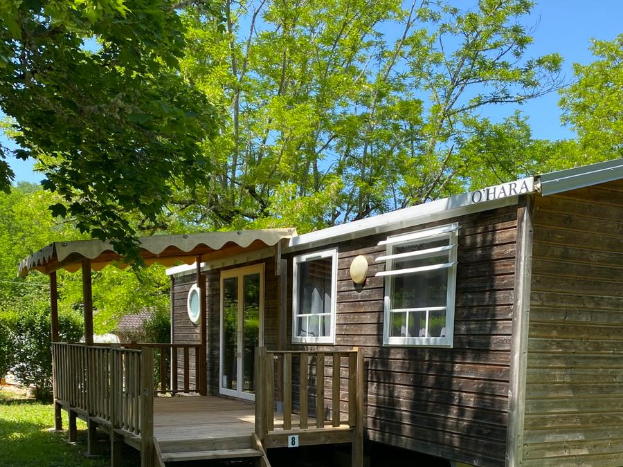 Le Trel - Mobil home - Mobilhome 6 personnes - 3 chambres - terrasse semi-couverte