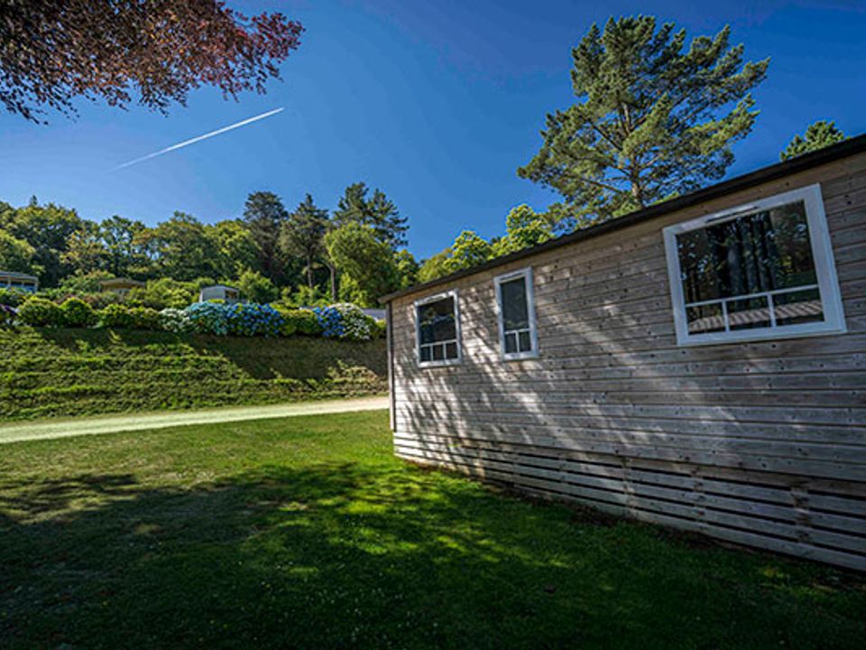 Locronan - Mobil home - Mobilhome 4 personnes - LUMIERE PREMIUM plus - Vue sur Mer