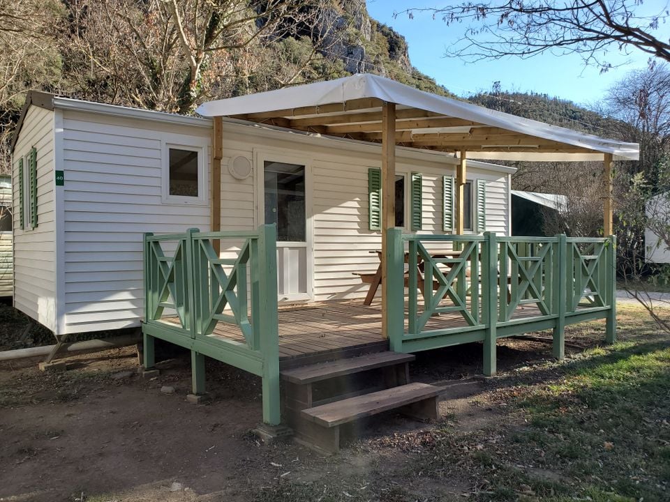 Mas De Lastourg - Mobil home - Mobilhome 4 personnes - TV