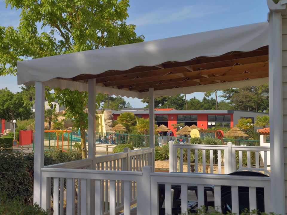 Le Tropicana - Mobil home - Mobilhome 5 personnes - Cottage Grand Confort 2 chambres + terrasse semi couverte