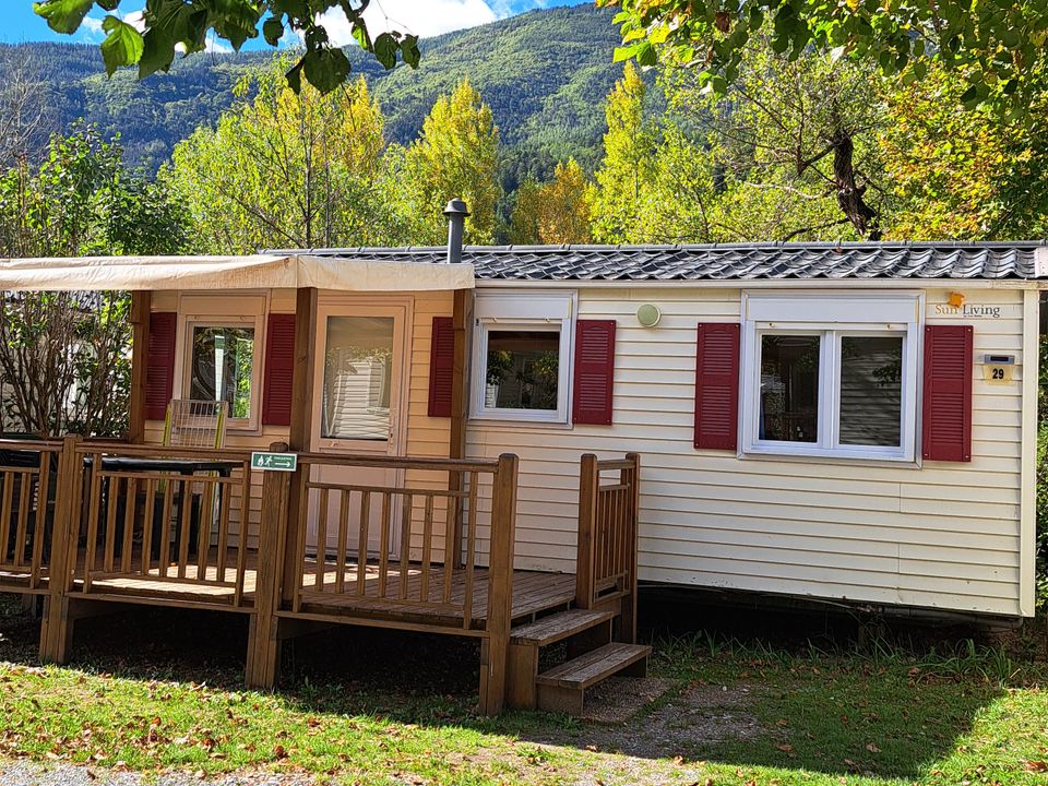 La Ribiere - Mobil home - Mobilhome 5 personnes - MH3 SUN ROLLER avec sanitaires