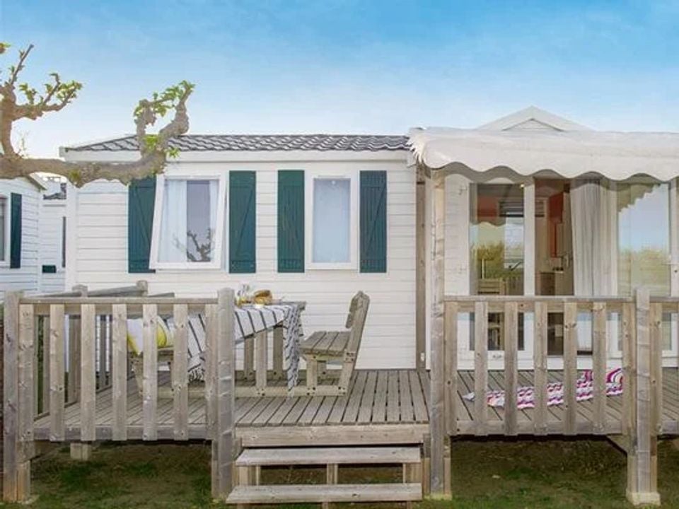 Kervilor - Mobil home - Mobilhome 6 personnes - Mobil-home | Comfort XL | 3 Ch. | 6 Pers. | Terrasse surélevée | Clim.