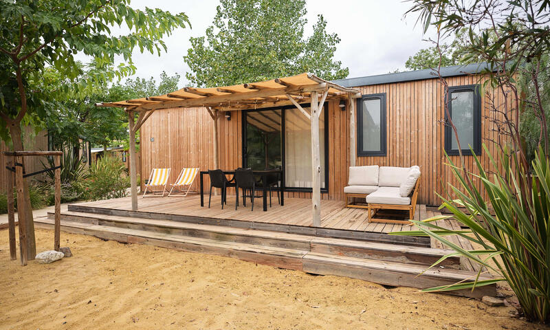 Neptune Agde - Mobil home - Cottage Roussane 3 Pièces 4 Personnes Climatisé + TV 2sdb