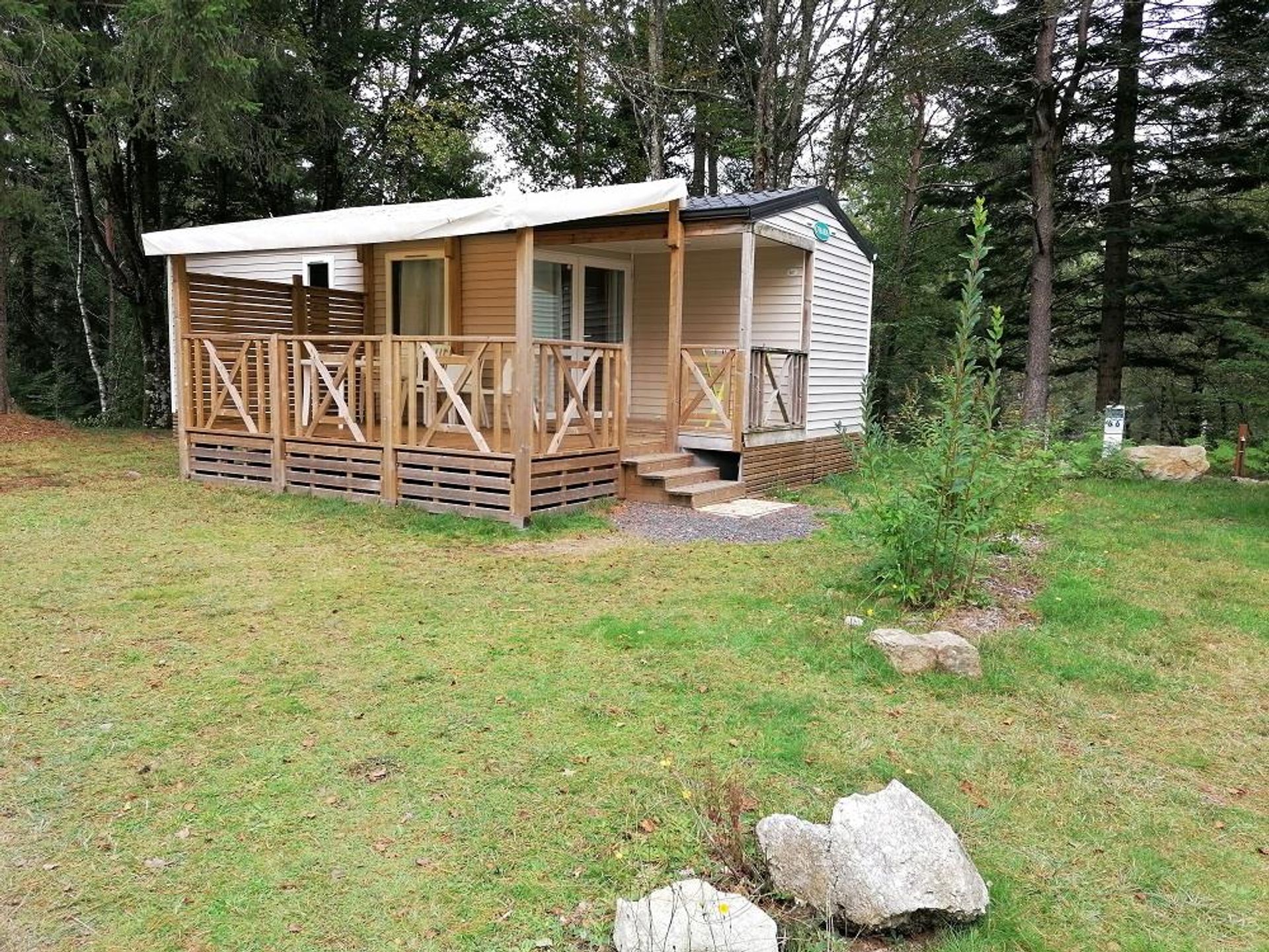 Aux Portes des Mille Sources - Mobil home - Mobil home 6 pers.