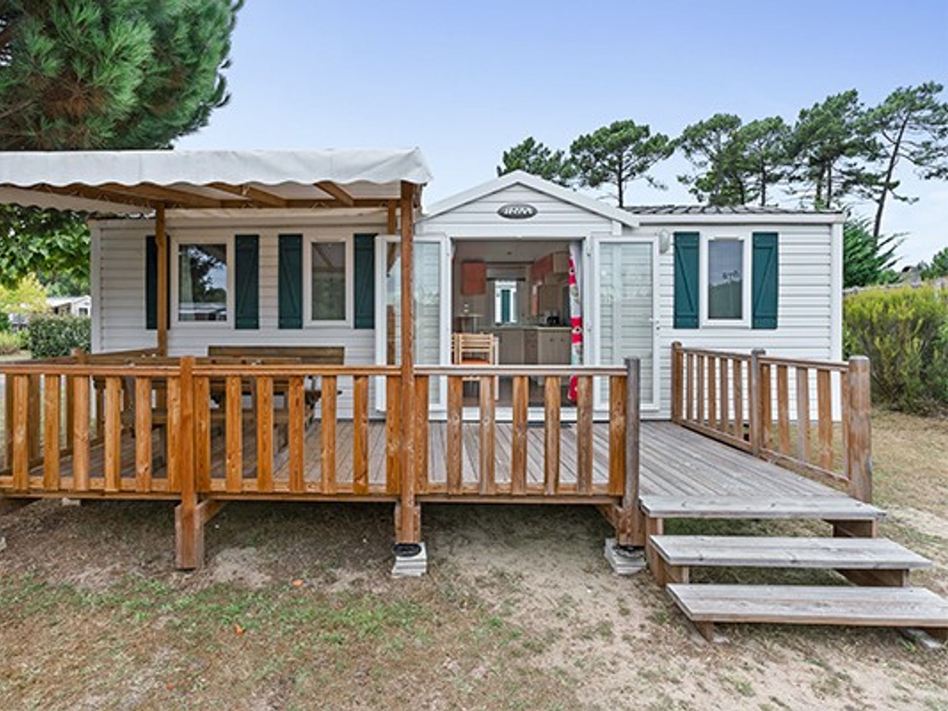 Le Parc des Allais - Mobil home - Comfort | 3 Ch. | 6 Pers. | Terrasse Couverte