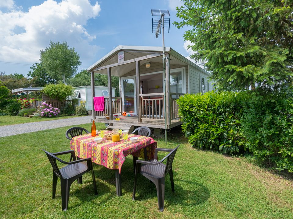 La Fontaine - Mobil home - Mobilhome 4 personnes - Loggia