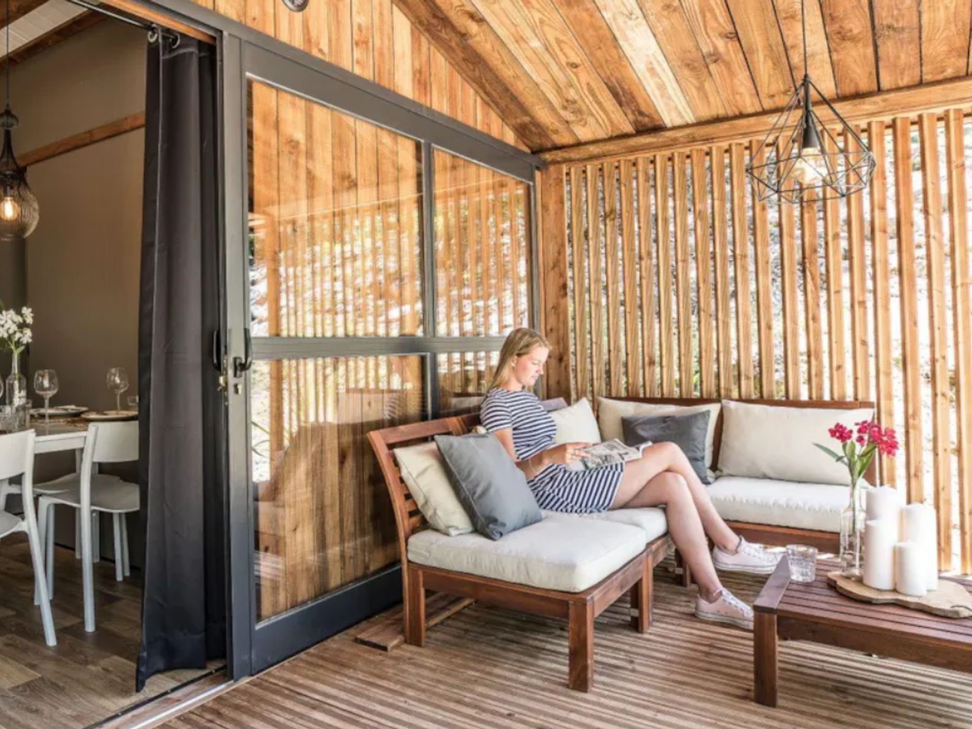 La Vallée Verte - Châlet - Cabane 2 chambres - Côté Forêt