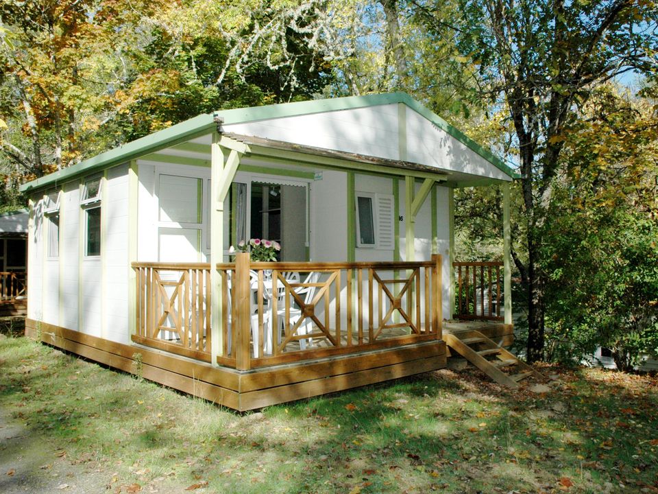 Les Pialades - Châlet - Chalet 5 personnes - Club 5 - 32m² avec terrasse couverte - 2 chambres