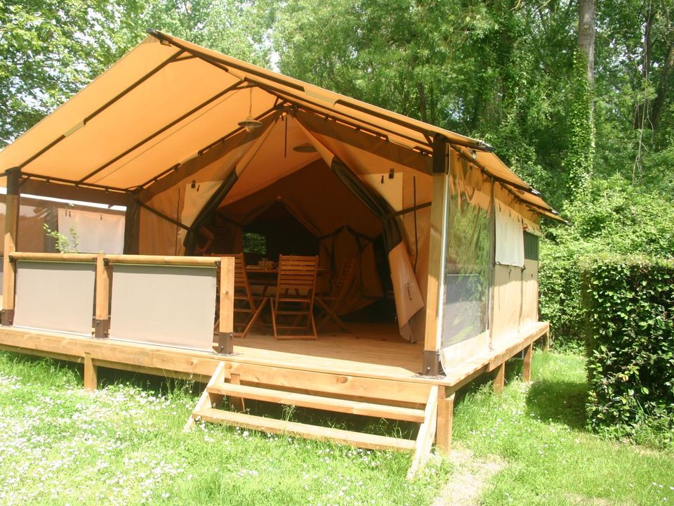 Val de Boutonne - Tente meublée - Tente 5 personnes - Lodge sans sanitaires