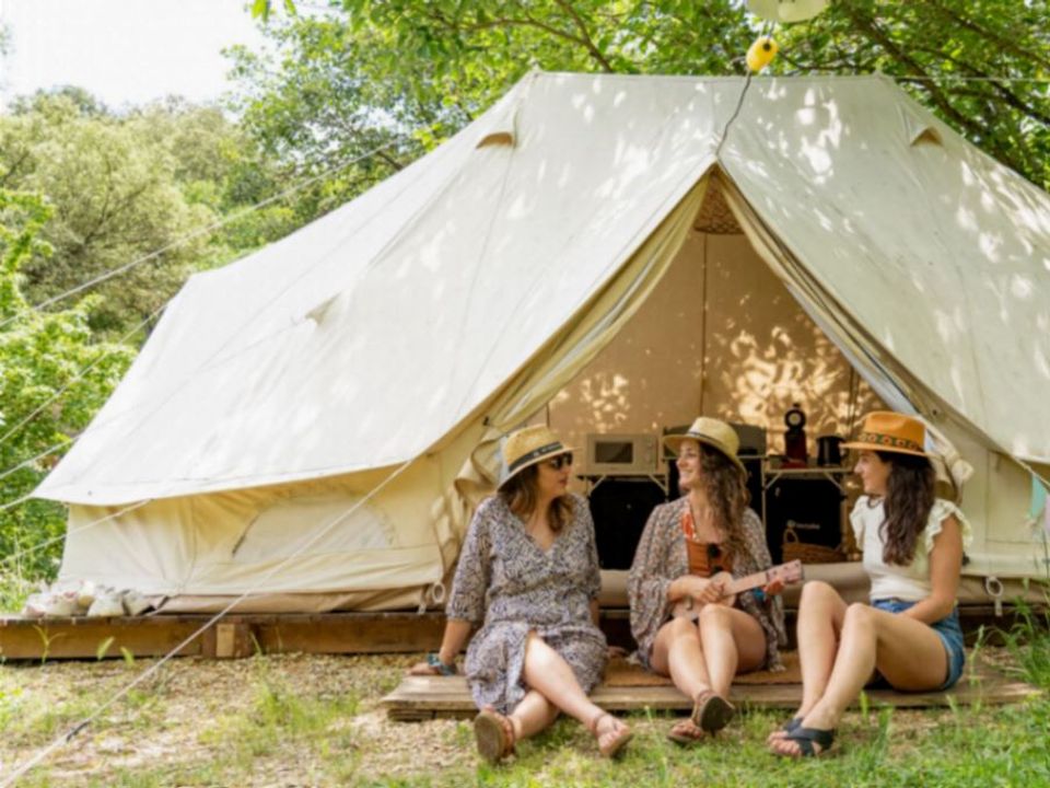 Domaine D'anglas - Tente meublée - Tente 4 personnes - Tente Eco-Chic