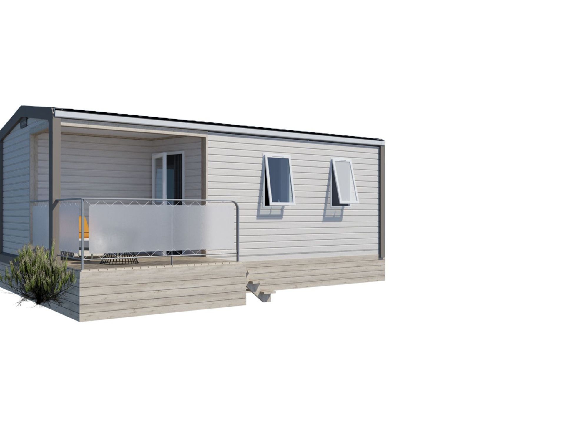 Abijune - Mobil home - Cottage Loggia 2 chambres (Gamme Confort)