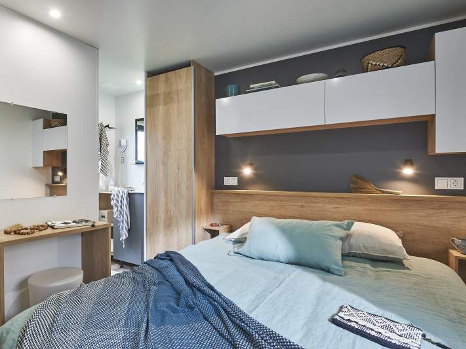 Les Violettes - Mobil home - Mobile-home Héron (2 chambres 2 SdB)