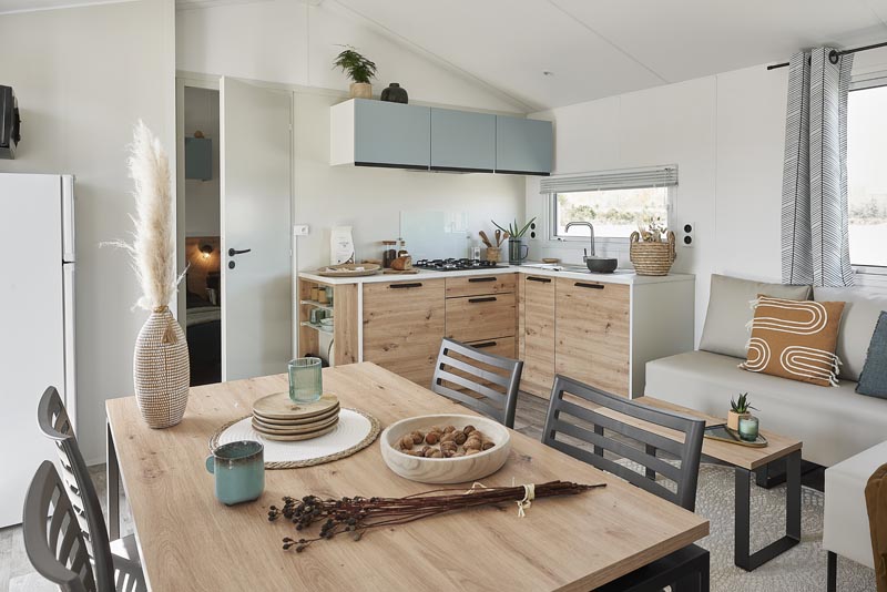 Camping Club La Côte Sauvage - MS Vacances - Mobil home - 6p - Cottage Toscane CONFORT climatisé