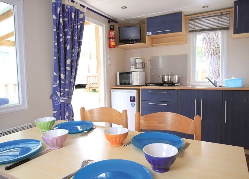 Les Flots Bleus - Mobil home - Mobil-home Cocoon 4 personnes 1 chambre 20m²