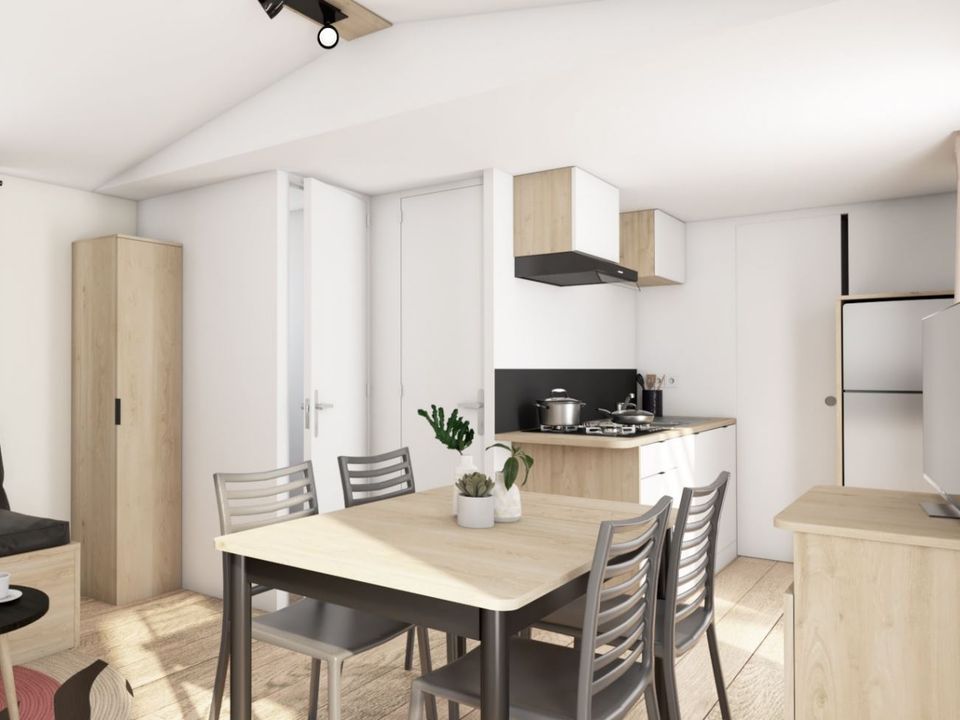 Menez Bichen - Mobil home - Mobilhome 6 personnes - SAPHIR 2 CH VUE MER