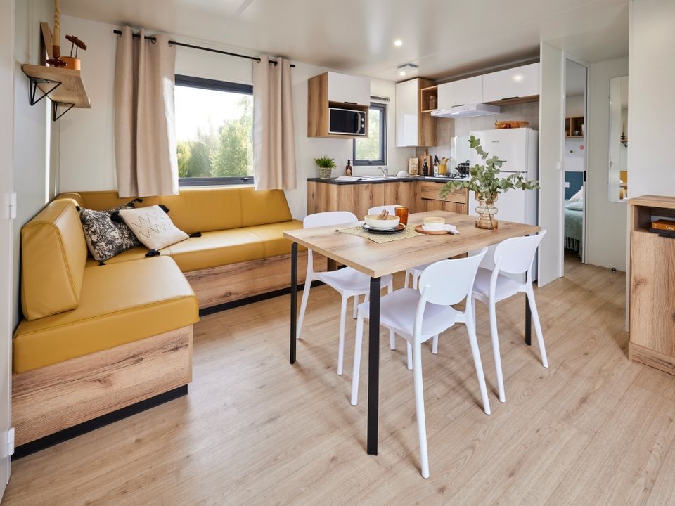 L'Estival - Mobil home - Mobilhome 8 personnes - Premium+ 6/8 pers. 35 m² - Climatisation - 3 chambres - Belle terrasse