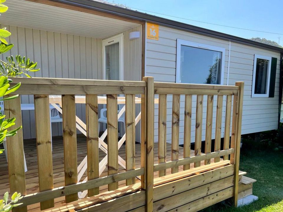 Domaine de la Marina - Mobil home - Mobilhome 6 personnes - Mobil-home | Comfort XL | 2 Ch. | 4/6 Pers. | Terrasse simple | TV