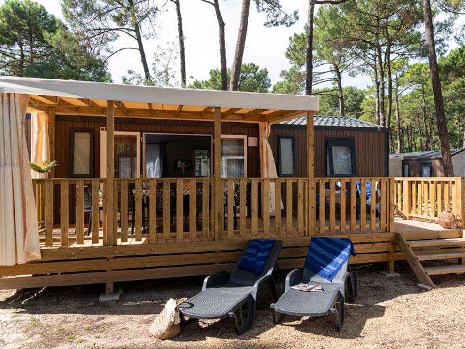 Camping Club Le Vivier - MS Vacances - Mobil home - Mobilhome 8 personnes - Tribu CONFORT Climatisé