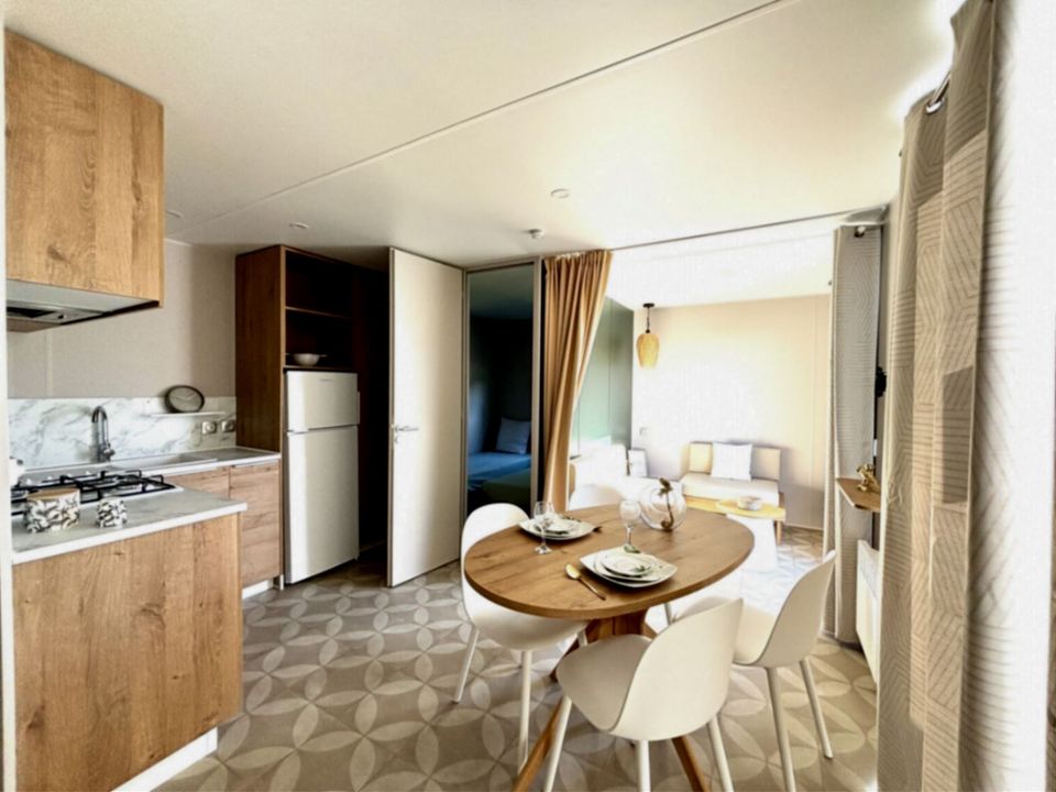 Les Plans - Mobil home - Mobilhome 4 personnes - Cottage Prestige 2 CH