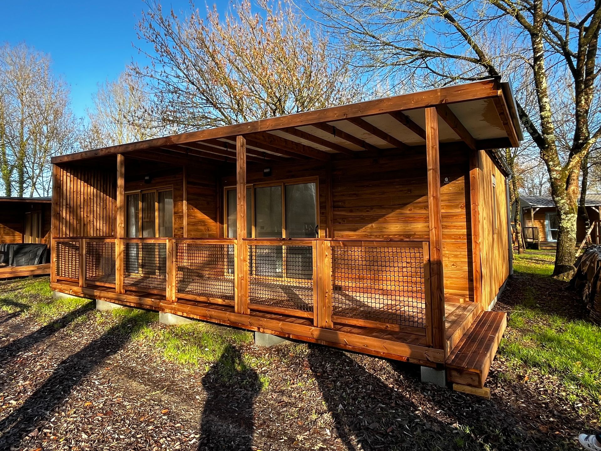 La Venise Verte - Châlet - Prestige 60 m² (3 chambres) dont terrasse couverte + Clim + TV + LV + Plancha