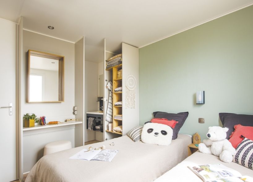 Les Ajoncs d'Or - Mobil home - Mobil-home Premium 6 personnes 2 chambres 2 sdb