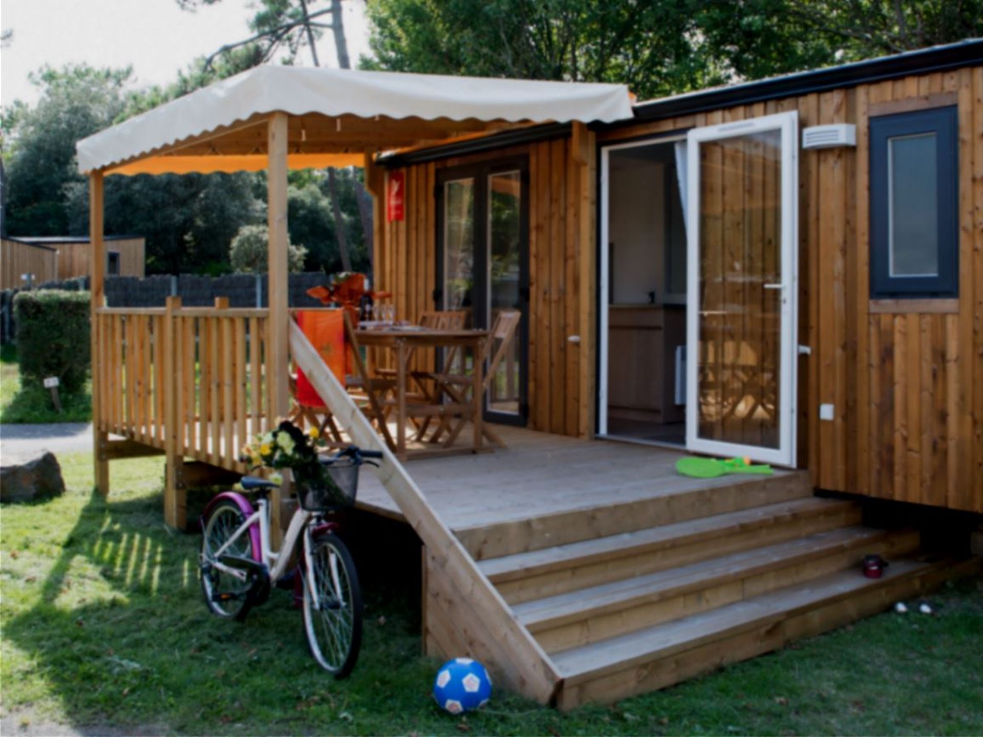 Les Nobis d'Anjou - Mobil home - MH2 EDEN THOUET 2 ch 3 pers(m)