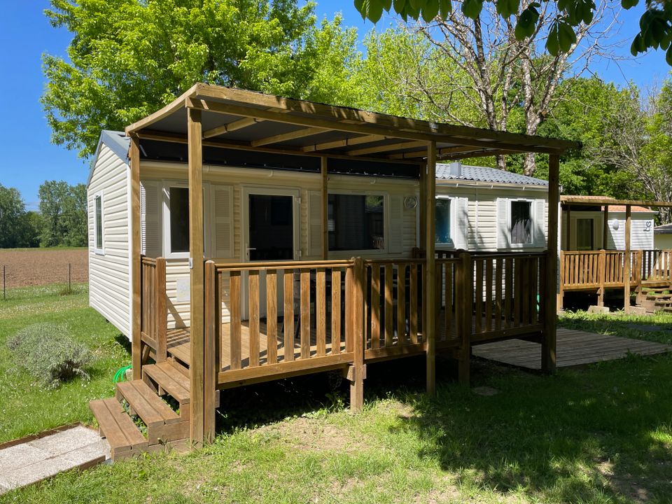 Moulin de Caudon - Mobil home - Mobilhome 6 personnes - 30 Rénové en 2021