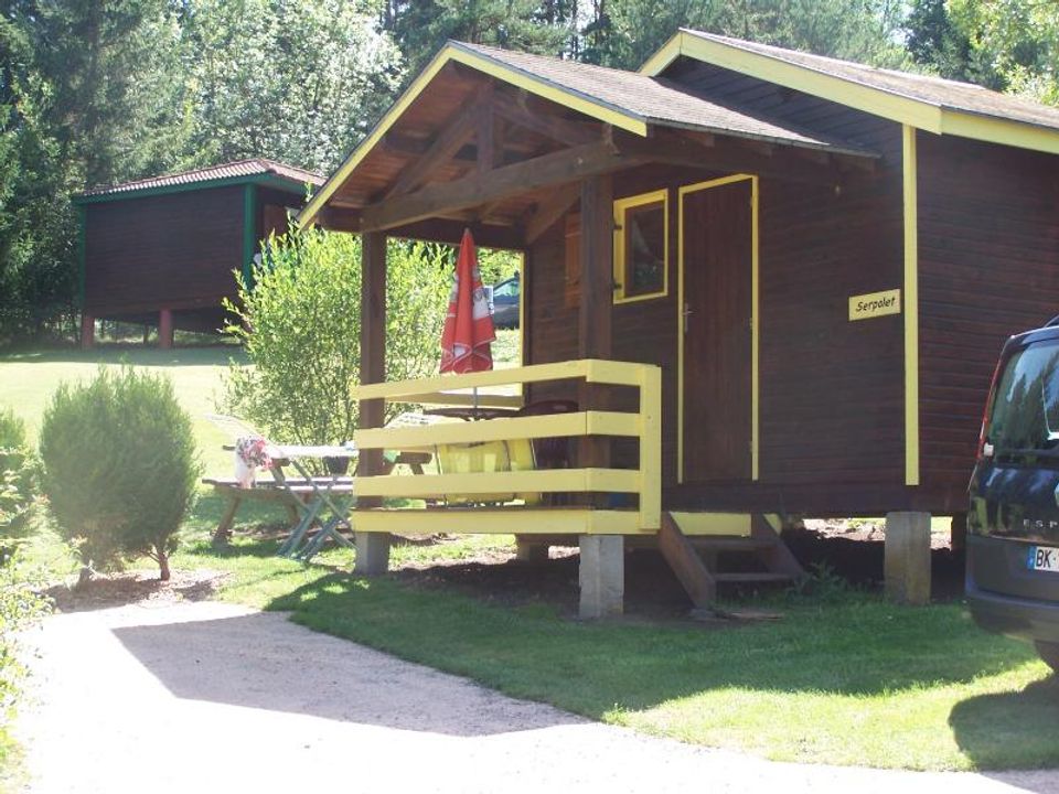 La Rochelambert - Châlet - Chalet 2 personnes - CABANON JAUNE sans sanitaires